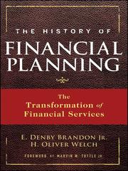 Front cover of The history of financial planning by E. Denby Brandon