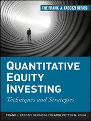 Front cover of Quantitative equity investing by Frank J. Fabozzi