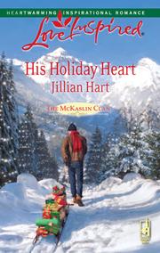 Front cover of His holiday heart by Jillian Hart