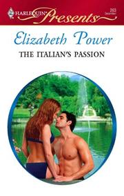 Front cover of The Italian's Passion by Elizabeth Power