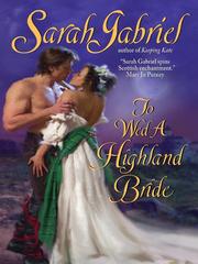 Front cover of To Wed a Highland Bride by Susan King