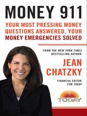 Front cover of Money 911 by Jean Sherman Chatzky