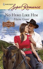 Front cover of No hero like him by Elaine Grant