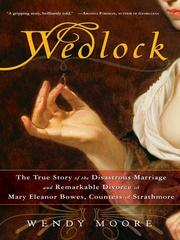 Cover of Wedlock by Wendy Moore