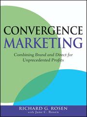 Front cover of Convergence marketing by Richard G. Rosen