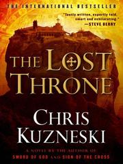 Front cover of The lost throne by Chris Kuzneski