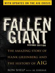Cover of Fallen giant by Ronald Kent Shelp