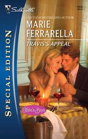Front cover of Travis's appeal by Marie Ferrarella