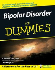 Front cover of Bipolar Disorder for Dummies by Joe Kraynak