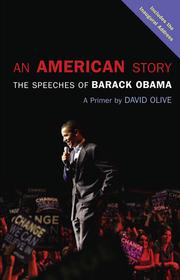 Cover of An American story by David Olive