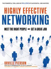 Cover of Highly effective networking by Orville Pierson