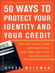 Cover of 50 ways to protect your identity and your credit by Steve Weisman