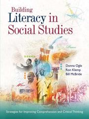 Cover of Building Literacy in Social Studies by Donna Ogle