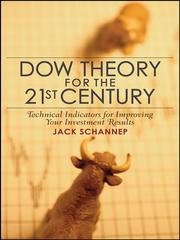 Front cover of Dow theory for the 21st century by Jack Schannep