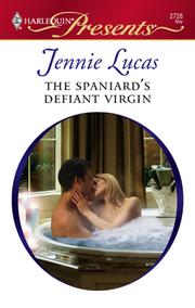 Cover of The Spaniard's Defiant Virgin by Jennie Lucas