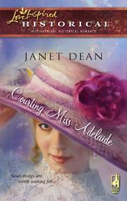 Front cover of Courting Miss Adelaide by Janet Dean