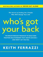 Cover of Who's got your back by Keith Ferrazzi