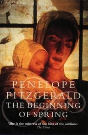 Front cover of The Beginning of Spring by Penelope Fitzgerald