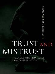 Cover of Trust and mistrust by Aidan Ward