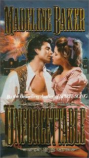Front cover of Unforgettable (Time Travel #6) by Madeline Baker