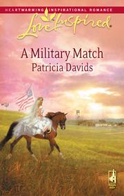 Front cover of A military match by Patricia Davids