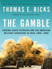 Cover of The gamble by Thomas E. Ricks