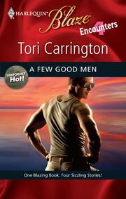 Front cover of A few good men by Tori Carrington