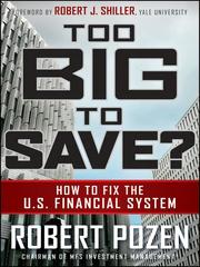 Cover of Too big to save by Robert C. Pozen