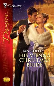 Front cover of His Vienna Christmas bride by Jan Colley