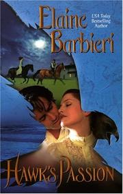 Cover of Hawk's Passion by Elaine Barbieri