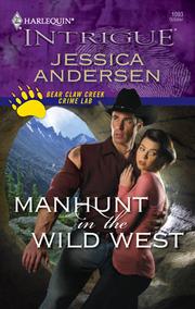 Front cover of Manhunt in the wild West by Jessica Andersen
