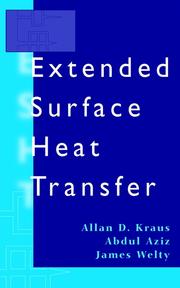 Cover of Extended surface heat transfer by Allan D. Kraus