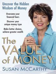 Front cover of The value of money by Susan McCarthy