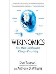 Cover of Wikinomics by Don Tapscott