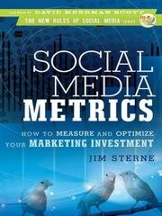 Front cover of Social media metrics by Jim Sterne