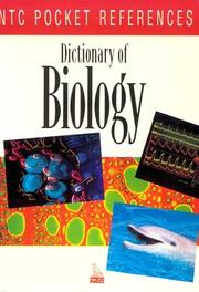 Front cover of Dictionary of biology by NTC Publishing Group