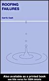 Cover of ROOFING FAILURES by CARL G. CASH