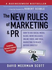 Front cover of The new rules of marketing & PR by David Meerman Scott