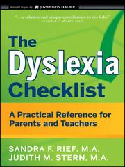 Front cover of The dyslexia checklist by Sandra F. Rief