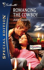 Front cover of Romancing the Cowboy by Judy Duarte