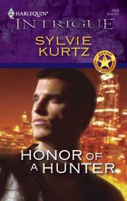 Front cover of Honor of a hunter by Sylvie Kurtz