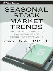 Cover of Seasonal stock market trends by Jay Kaeppel