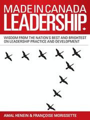 Cover of Made in Canada leadership by Amal Henein