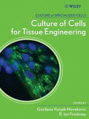 Front cover of Culture of cells for tissue engineering by R. Ian Freshney