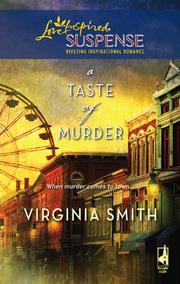Front cover of A taste of murder by Virginia Smith
