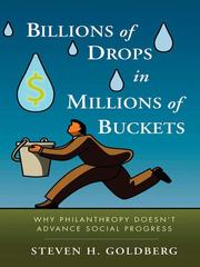 Cover of Billions of drops in millions of buckets by Steven H. Goldberg