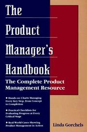 Cover of The Product Manager's Handbook by Linda Gorchels