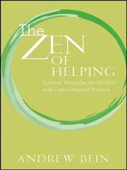 Front cover of The zen of helping by Andrew Bein