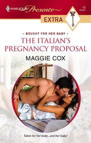 Front cover of The Italian's Pregnancy Proposal by Maggie Cox