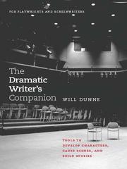 Cover of The dramatic writer's companion by Will Dunne